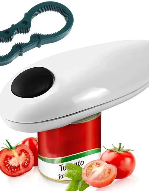 Load image into Gallery viewer, The One-Touch Electric Can Opener – Effortless Kitchen Convenience

