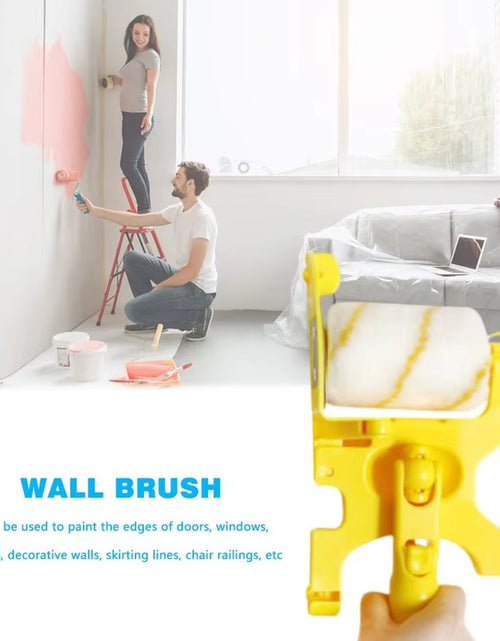 Load image into Gallery viewer, EdgeMaster Multifunctional Paint Roller – Perfect Paint Brush Tool for Walls, Doors &amp; Ceilings
