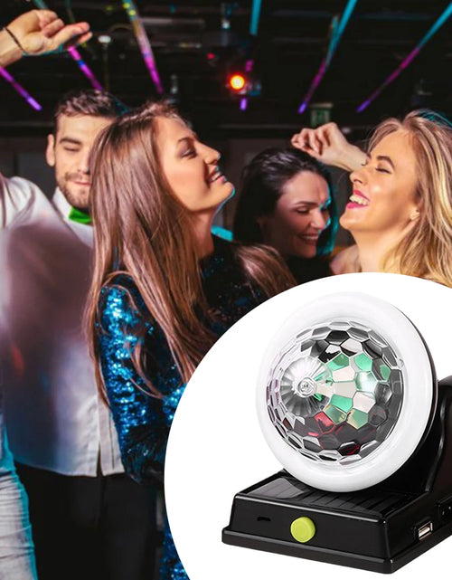 Load image into Gallery viewer, GlowOrb™ Waterproof Rotating Disco Ball Light – Colorful LED Magic for Parties &amp; Events
