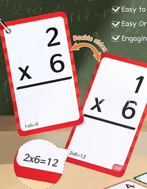Load image into Gallery viewer, MathMaster™ Fidget Flash Cards – Learn Fast, Focus More, Master Math with Fun!
