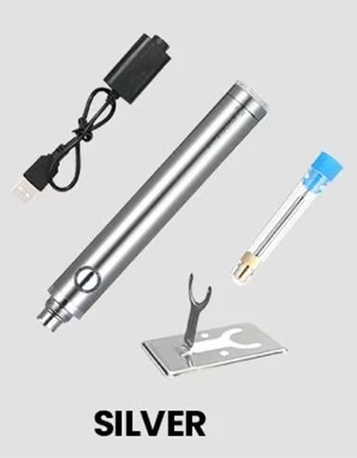 Load image into Gallery viewer, PrecisionPro 510 USB Mini Soldering Iron – Portable, Battery-Powered Tool for Jewelry Repair &amp; Precision Work
